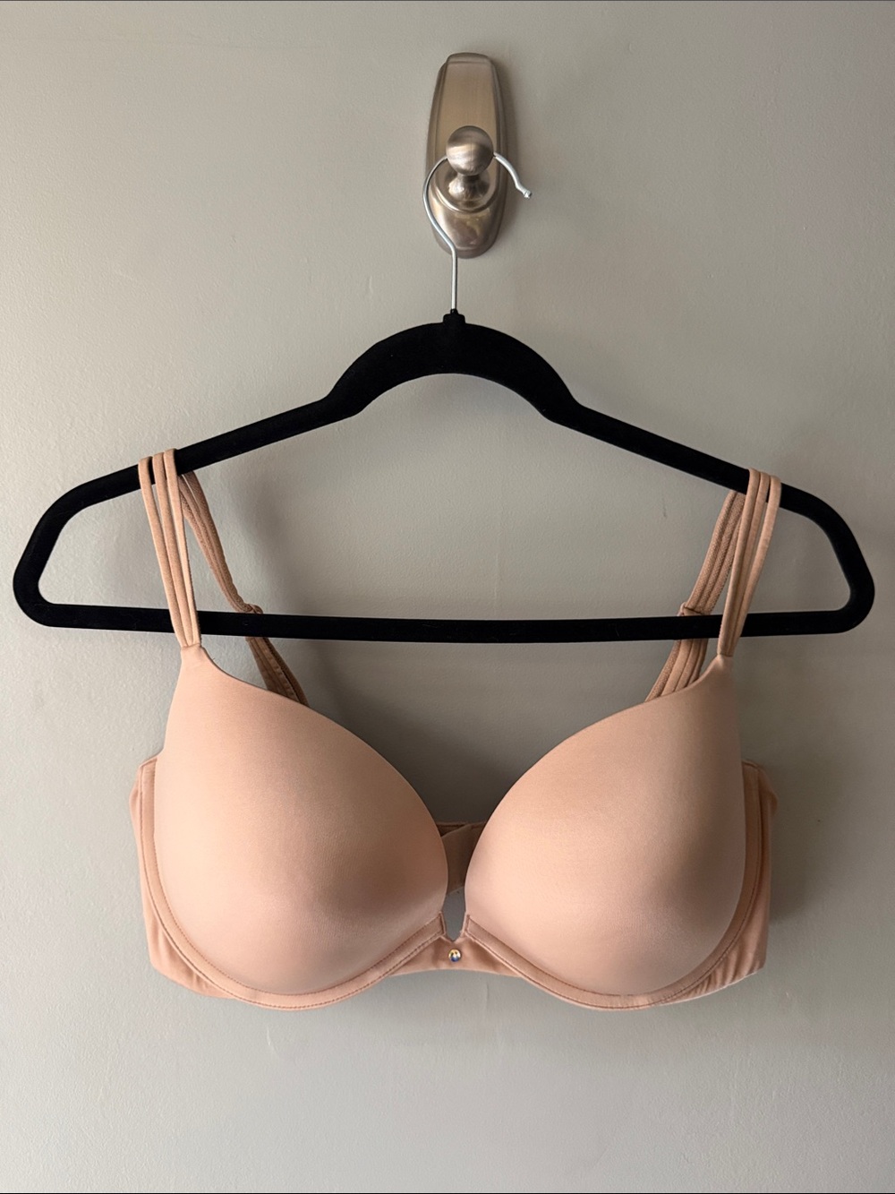 Victoria's Secret Blush Nude Double-Strap T-Shirt Bra